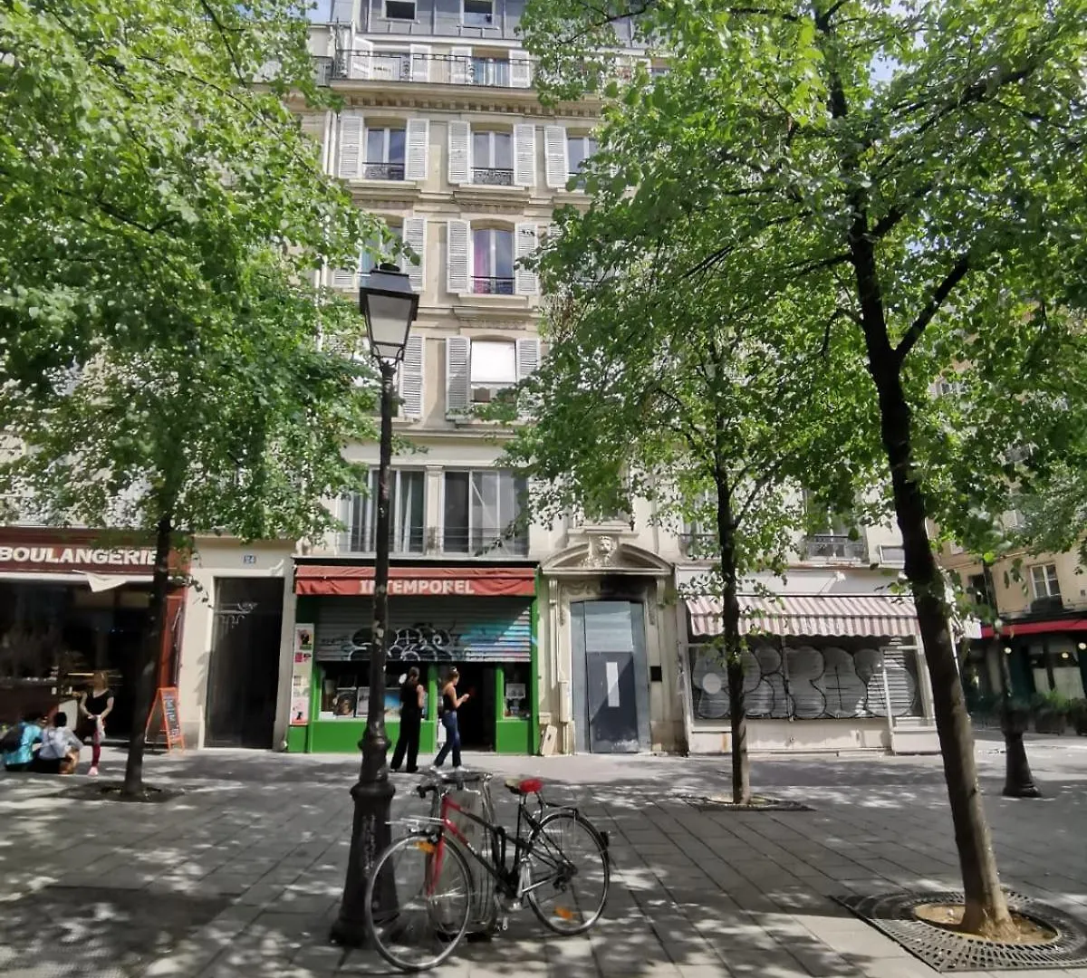 Apartman Charming Artist Studio In Le Marais Párizs Franciaország
